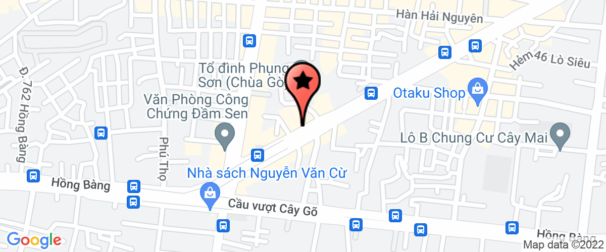 Bản đồ đến địa chỉ Công Ty Trách Nhiệm Hữu Hạn Thương Mại Dịch Vụ Kỹ Thuật Tin Học Thành Nhân