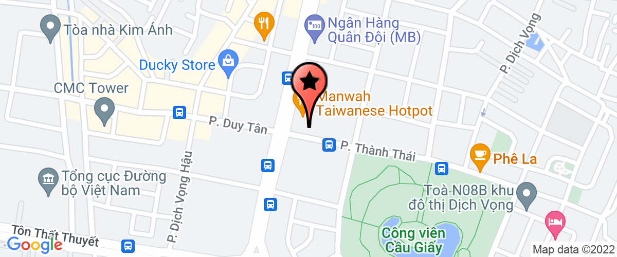 Bản đồ đến địa chỉ Công Ty Cổ Phần Truyền Thông Digibeauty Việt Nam
