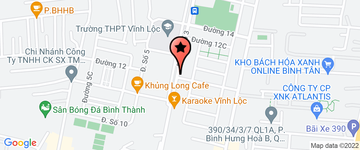 Bản đồ đến địa chỉ Công Ty TNHH Thương Mại Dịch Vụ Ẩm Thực Gành Hào