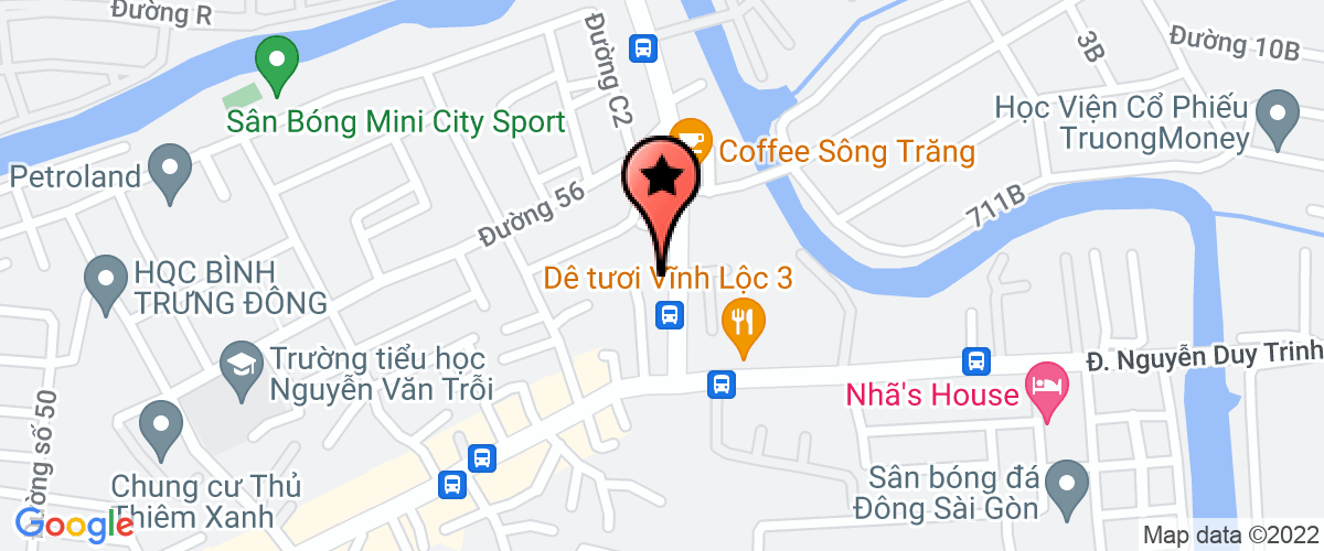Bản đồ đến địa chỉ Cty TNHH Xây Dựng Sản Xuất Thương Mại Hưng Lộc