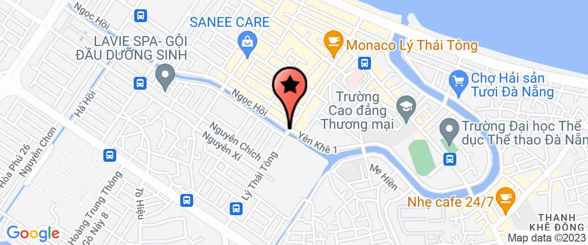 Bản đồ đến địa chỉ Chi Nhánh Công Ty Cổ Phần Xuất Nhập Khẩu Y Tế Domesco Tại Đà Nẵng