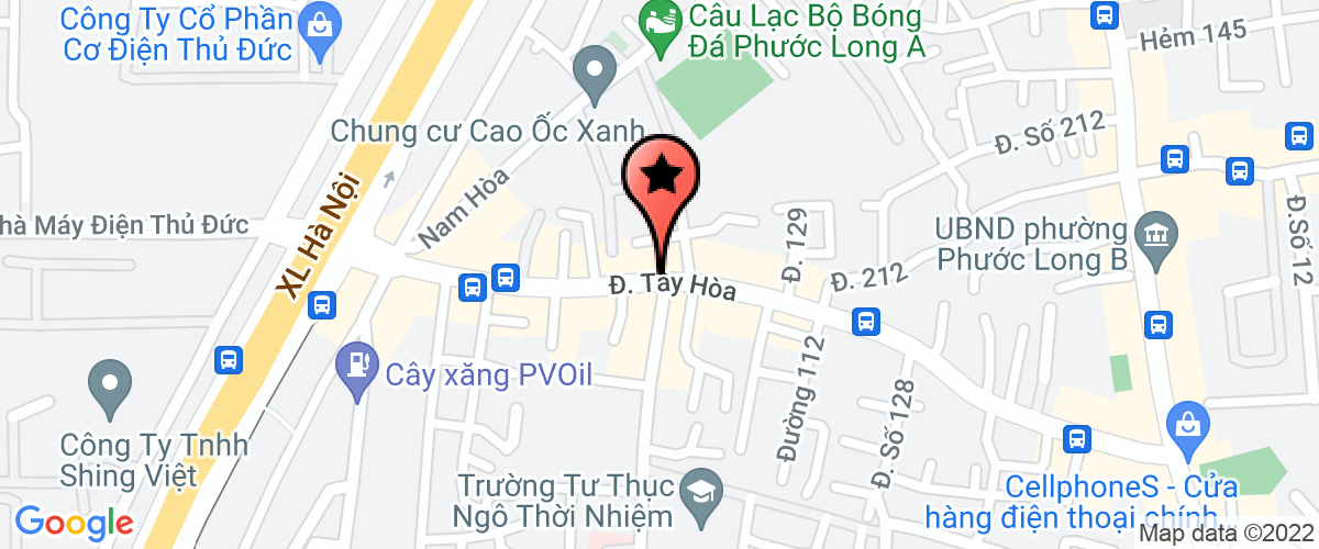 Bản đồ đến địa chỉ Công Ty TNHH Một Thành Viên Sản Xuất Thương Mại Dịch Vụ Xuất Nhập Khẩu Trần Công Giáo