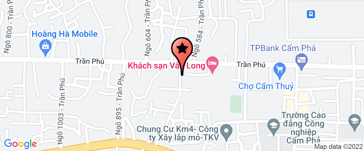 Bản đồ đến địa chỉ Chi Nhánh Công Ty TNHH Bệnh Viện Quốc Tế Hạ Long Phòng Khám Đa Khoa Tư Nhân Cẩm Phả