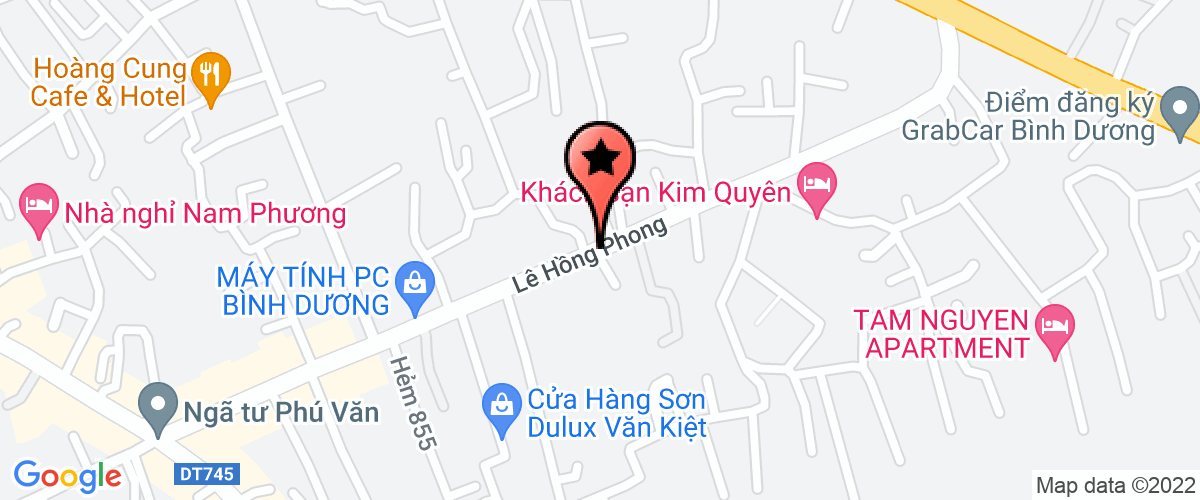 Bản đồ đến địa chỉ Công Ty Cổ Phần Tư Vấn Thiết Kế Xây Dựng Nhà Mẫu Sài Gòn