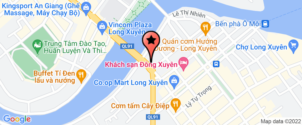 Bản đồ đến địa chỉ Công Ty CP Xuất Nhập Khẩu An Giang
