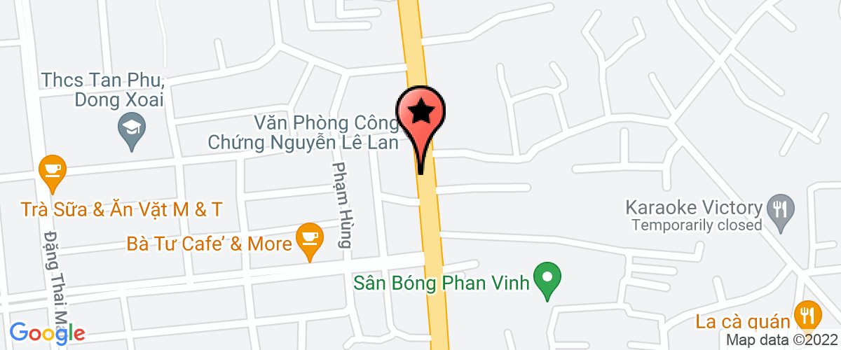 Bản đồ đến địa chỉ Công Ty TNHH Một Thành Viên Cơ Khí Xây Dựng Trường Sơn