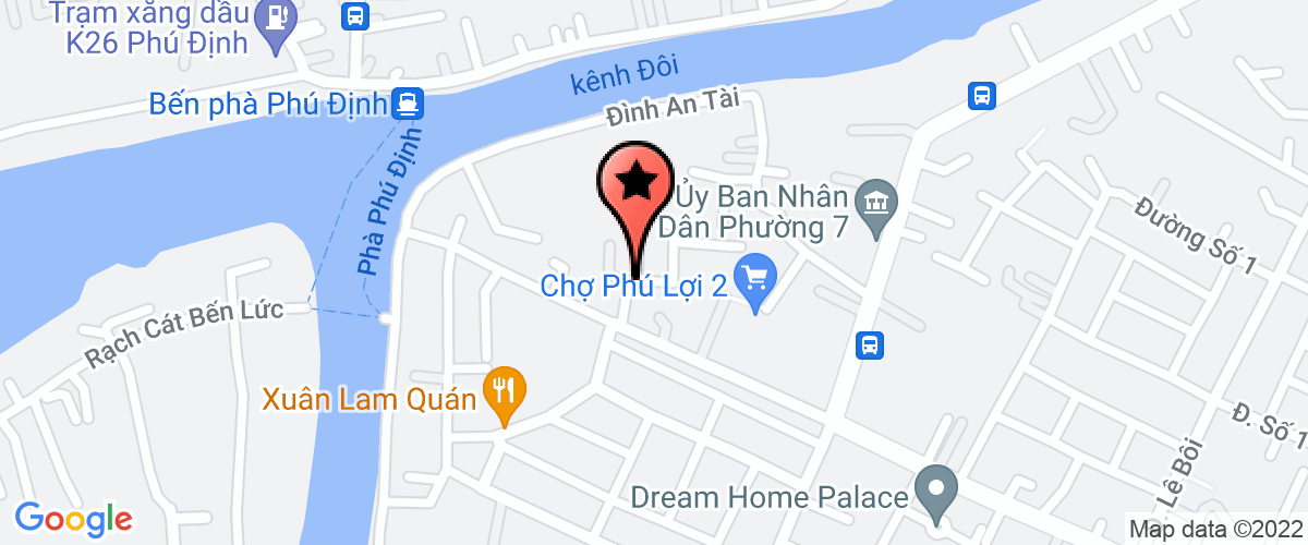Bản đồ đến địa chỉ Công Ty TNHH Kinh Doanh Thực Phẩm Minh Phương
