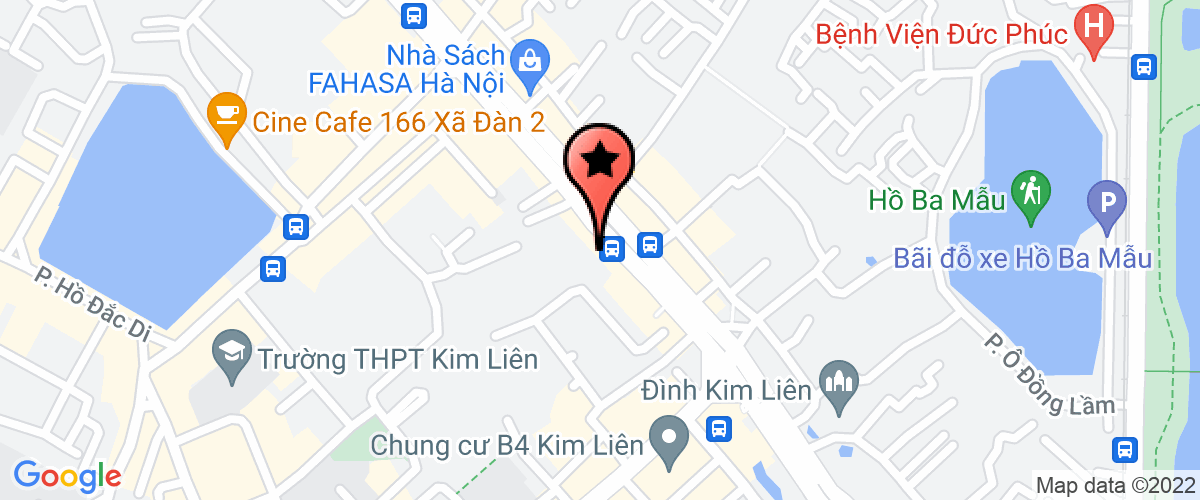Bản đồ đến địa chỉ Công Ty TNHH Thương Mại Dịch Vụ D&t Hà Nội