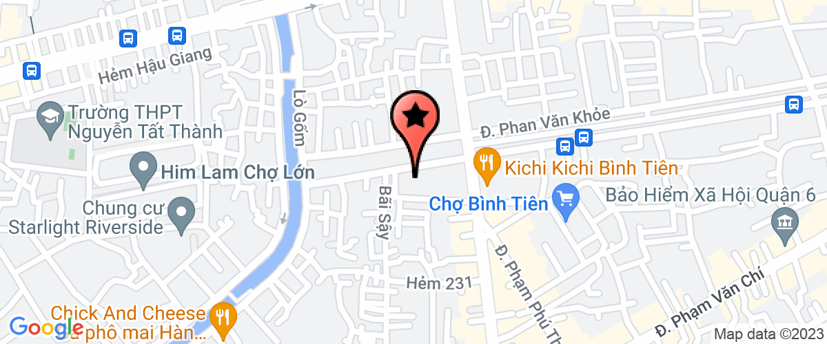 Bản đồ đến địa chỉ Công Ty Trách Nhiệm Hữu Hạn Thương Mại Và Dịch Vụ Tây á Việt