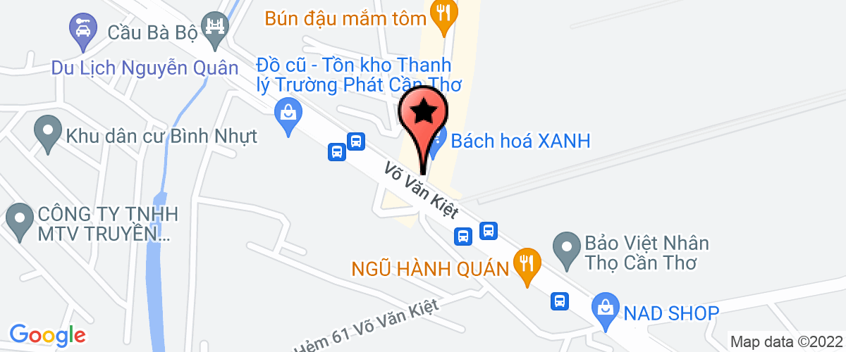 Bản đồ đến địa chỉ Công Ty TNHH Dệt May Mekong