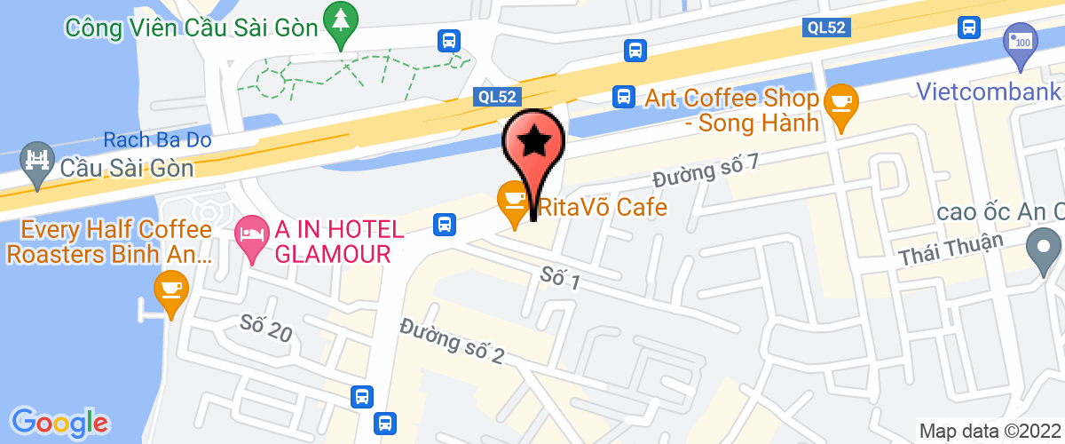 Bản đồ đến địa chỉ Công Ty TNHH Dịch Vụ Khách Sạn Sala