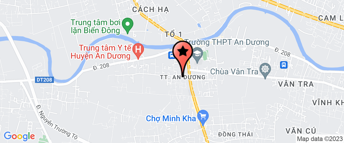 Bản đồ đến địa chỉ Trung tâm dân số kế hoạch hoá gia đình huyện An Dương