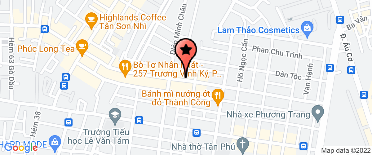 Bản đồ đến địa chỉ Công Ty TNHH Thiết Kế In ấn Quảng Cáo Thuận Phát