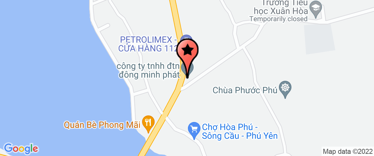 Bản đồ đến địa chỉ Công Ty TNHH Tư Vấn Đất Phú Yên