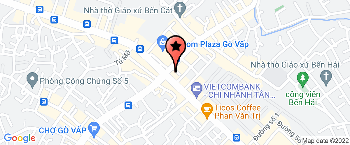 Bản đồ đến địa chỉ Công Ty TNHH Dịch Vụ Viễn Thông Vé Máy Bay A-Z
