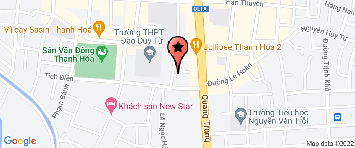 Bản đồ đến địa chỉ Công Ty TNHH Dược - Vtyt Tân Hoàng
