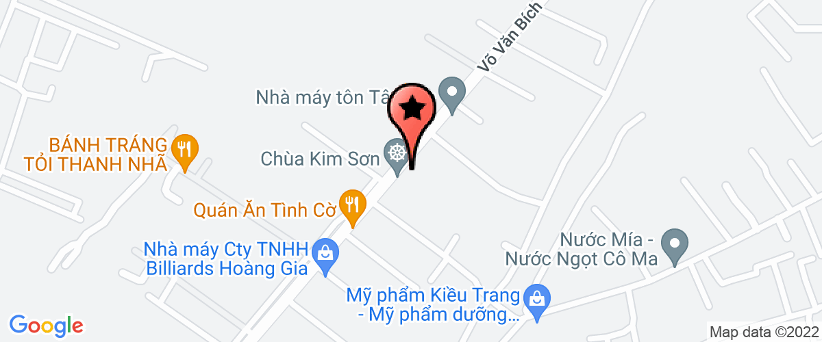Bản đồ đến địa chỉ Công Ty TNHH Bao Bì Gỗ Minh Hải