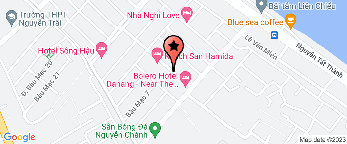 Bản đồ đến địa chỉ Chi nhánh công ty cổ phần tập đoàn Vật Liệu Chịu Lửa Thái Nguyên tại TP Đà Nẵng