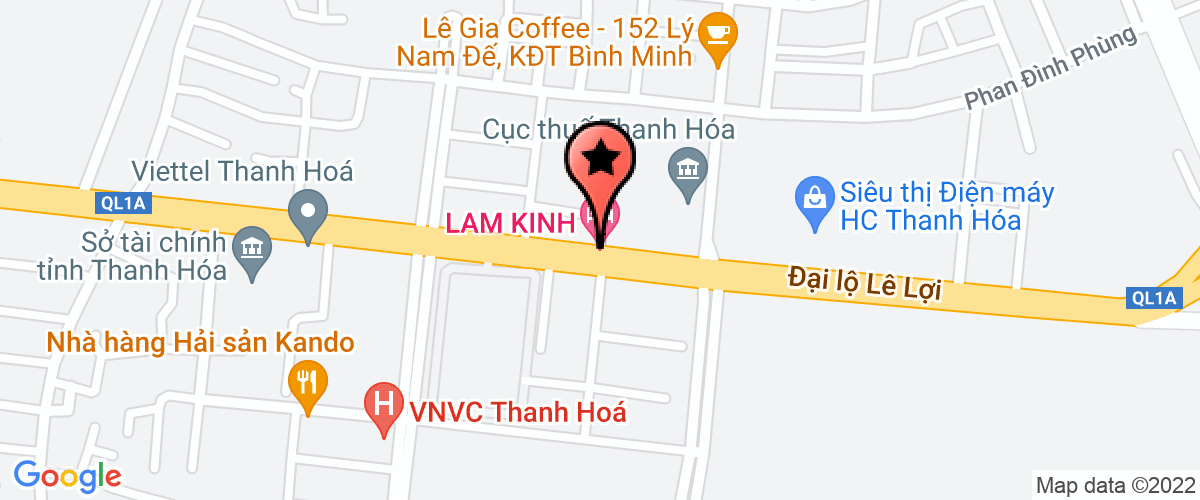Bản đồ đến địa chỉ Công Ty TNHH Vietnam New Life