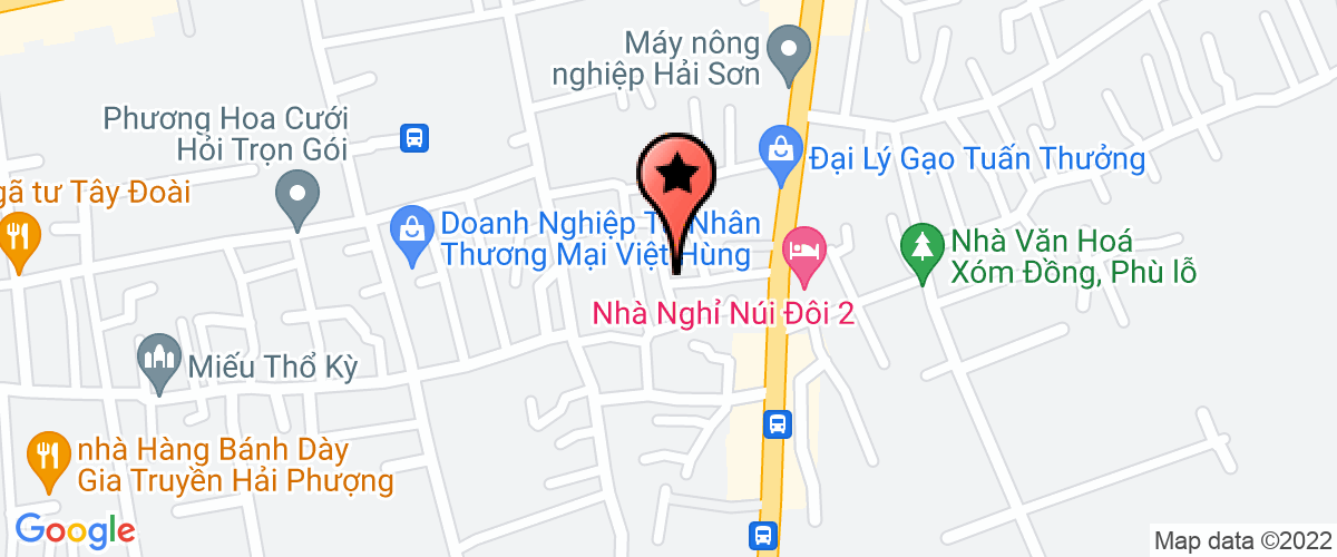 Bản đồ đến địa chỉ Công Ty TNHH Dịch Vụ Vận Tải Tiến Hùng