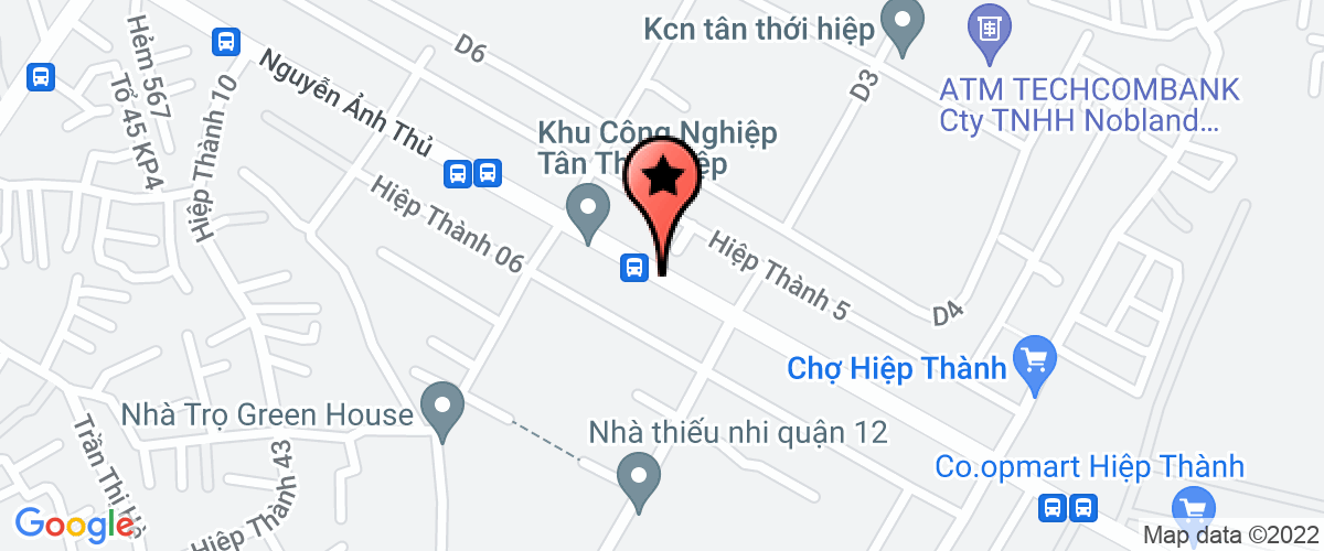Bản đồ đến địa chỉ Công Ty TNHH May Mặc Thanh Uyên
