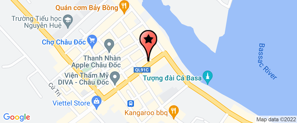 Bản đồ đến địa chỉ Công Ty CP Đầu Tư Nam Việt Hưng An Giang