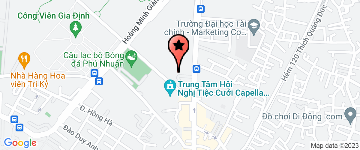 Bản đồ đến địa chỉ Công Ty Cổ Phần Hồng Lam Nguyễn Kiệm