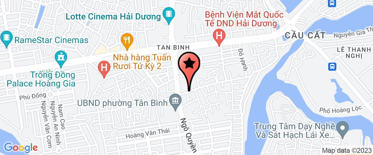 Bản đồ đến địa chỉ Công Ty TNHH Thương Mại Hùng Nam