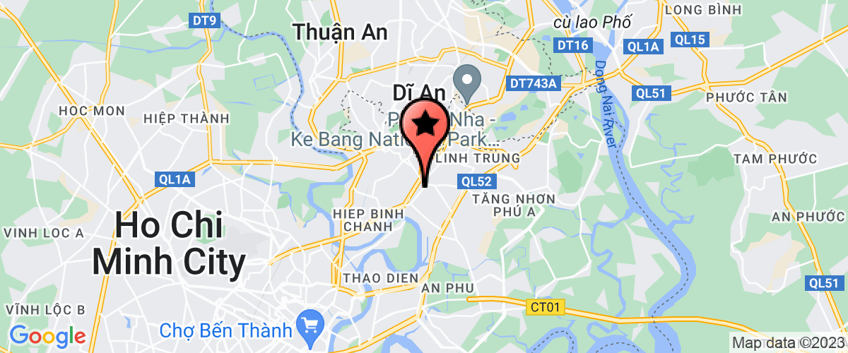 Bản đồ đến địa chỉ Công Ty TNHH Dịch Vụ Thương Mại Hoàng Minh Thái
