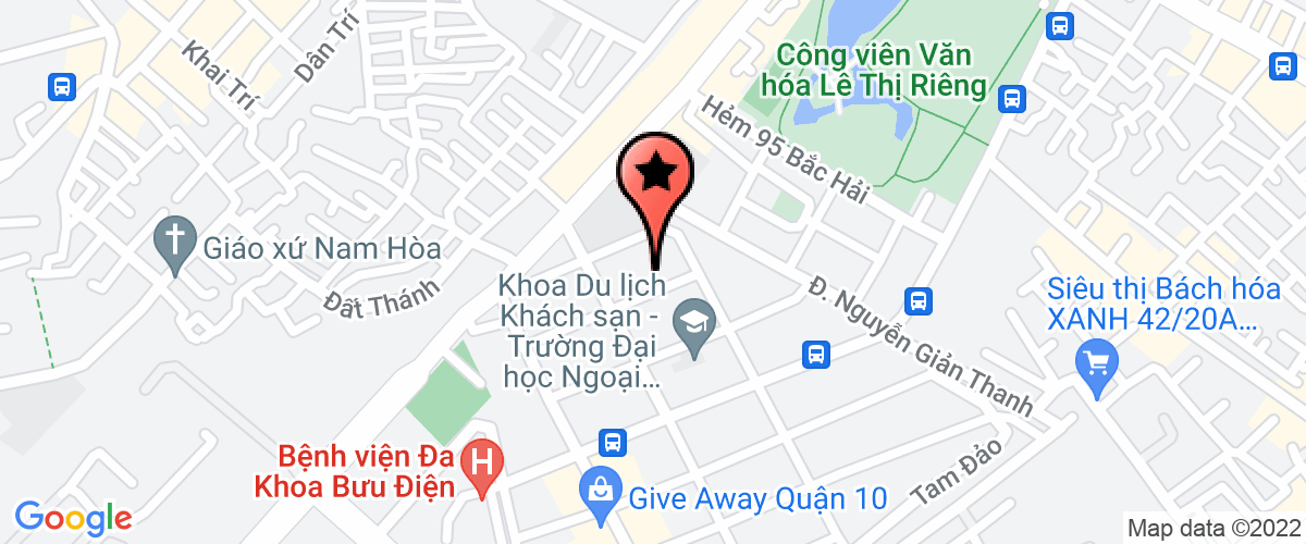 Bản đồ đến địa chỉ Chi Nhánh Công Ty Cổ Phần Thể Thao Nutifood - Phòng Khám Tư Vấn Dinh Dưỡng Và Chiều Cao Nutifood