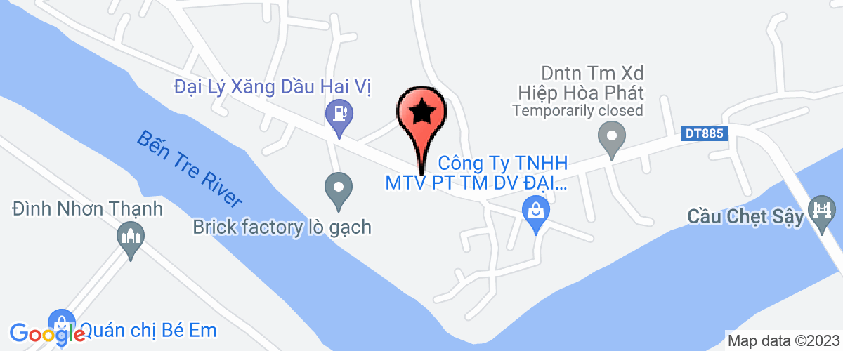 Bản đồ đến địa chỉ Văn Phòng Đại Diện Công Ty Cổ Phần Quốc Tế Ước Mơ Việt Tại Tỉnh Bến Tre