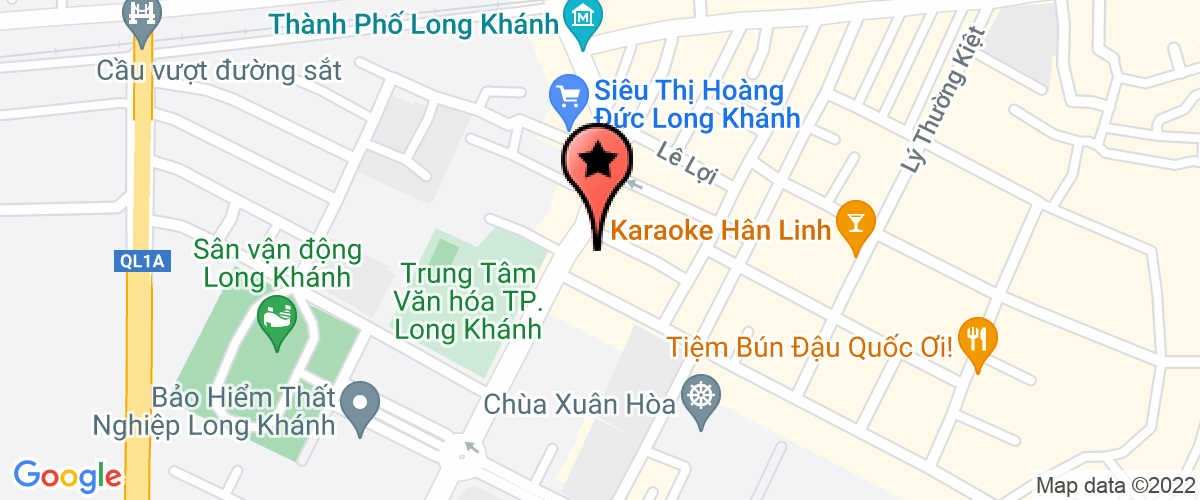 Bản đồ đến địa chỉ Siêu Thị Hoàng Đức - Chi Nhánh Công Ty Cổ Phần Hoàng Đức