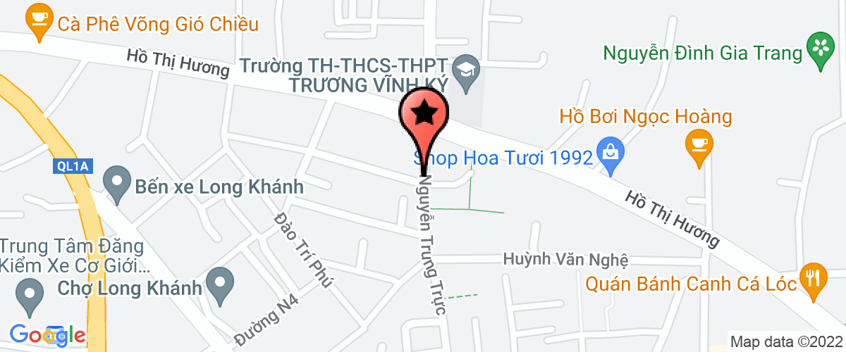 Bản đồ đến địa chỉ Công Ty TNHH Một Thành Viên Thương Mại Cao Su Triều Hải