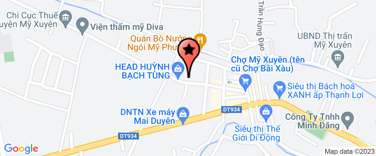 Bản đồ đến địa chỉ Văn phòng đại diện DNTN xe khách Hiền Loan tại Mỹ Xuyên