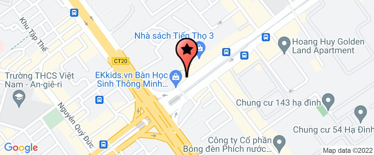 Bản đồ đến địa chỉ Công Ty Cổ Phần Kiến Trúc Xây Dựng Và Nội Thất 3T Architects