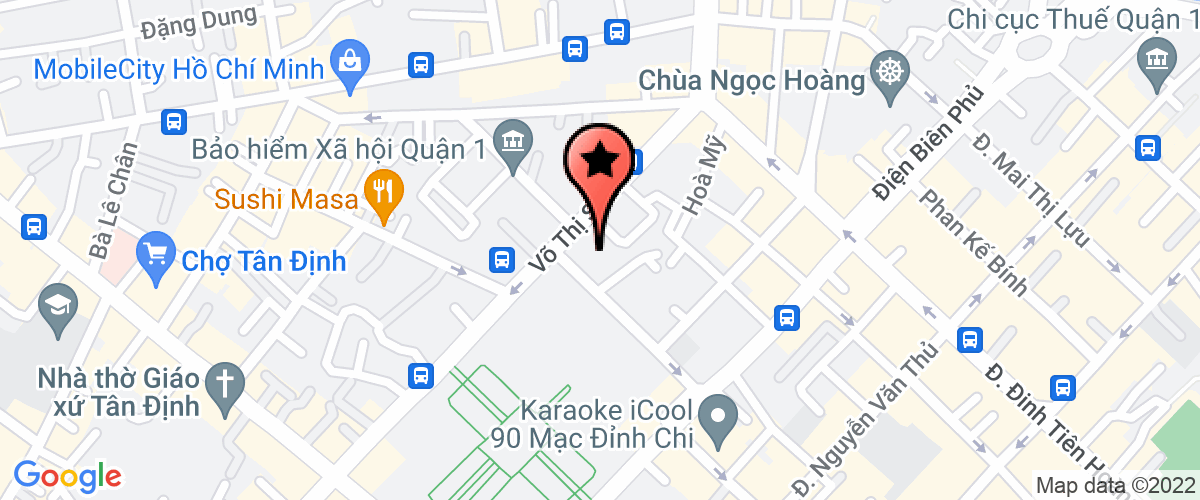 Bản đồ đến địa chỉ Công Ty TNHH Cic Surveyors (Việt Nam)