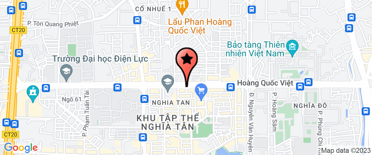 Bản đồ đến địa chỉ Công Ty TNHH Công Nông Nghiệp Hà Nội