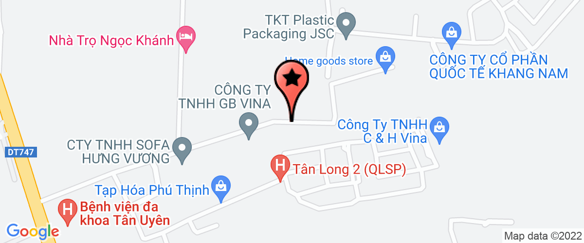 Bản đồ đến địa chỉ Công Ty TNHH Sản Xuất Thương Mại Nhựa Thiên Trung Phát