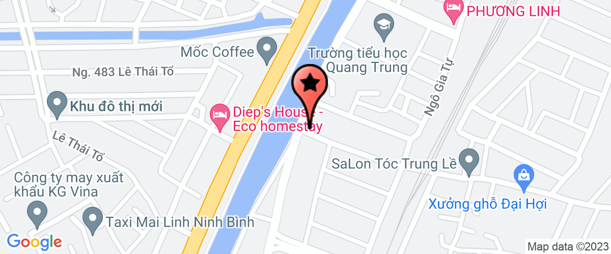 Bản đồ đến địa chỉ Công Ty CP Vật Tư Nông Nghiệp Tỉnh Ninh Bình