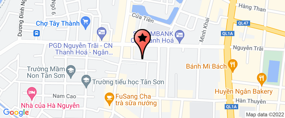 Bản đồ đến địa chỉ Công Ty Cổ Phần Kiến Trúc Và Xây Dựng Ct Đông Dương