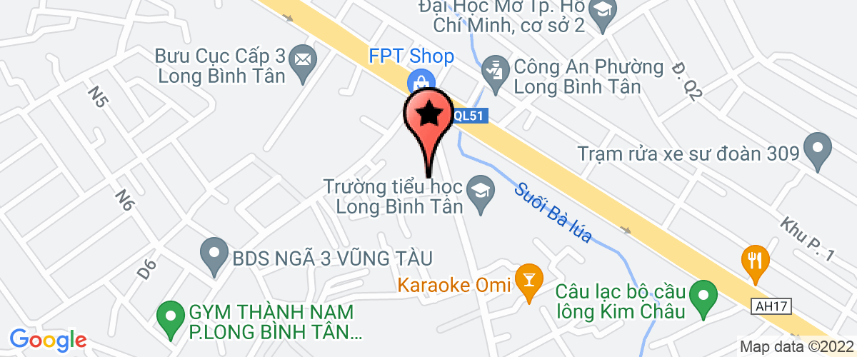 Bản đồ đến địa chỉ Công Ty TNHH Một Thành Viên Thương Mại Long Thành Nam