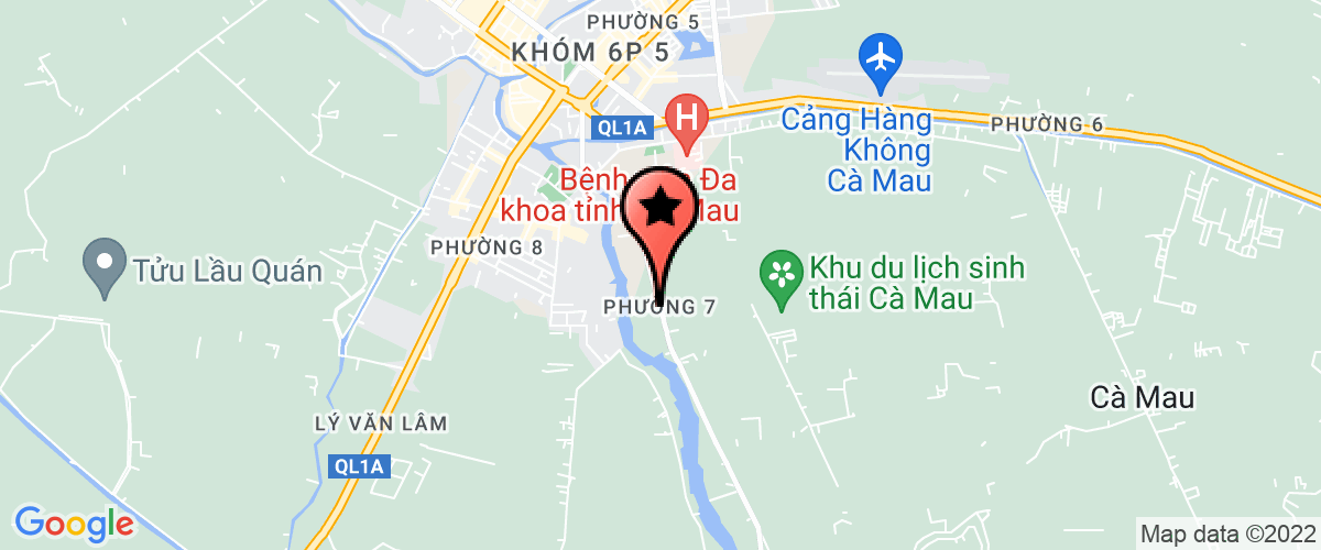 Bản đồ đến địa chỉ UNT Phường 7 Thành phố Cà Mau