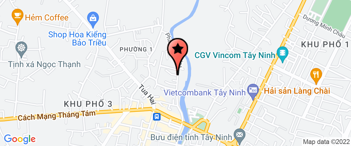 Bản đồ đến địa chỉ Công Ty TNHH MTV Ngân Hoàng Hà