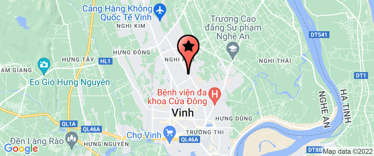 Bản đồ đến địa chỉ Doanh nghiệp TN phòng khám chữa bệnh đa khoa bác sỹ Bùi Quang Kinh