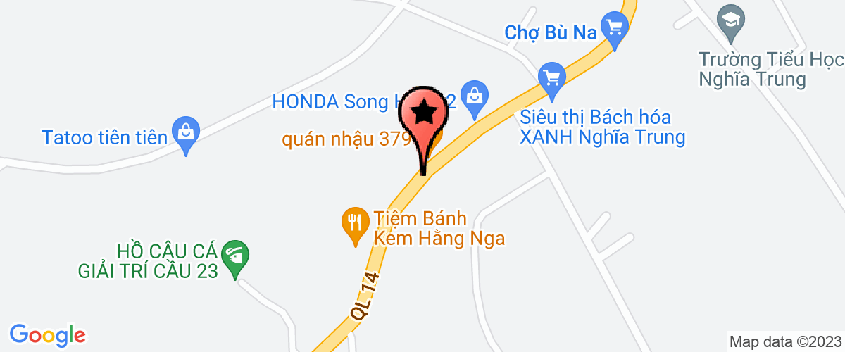 Bản đồ đến địa chỉ Công Ty TNHH Một Thành Viên Sản Xuất Thương Mại Dịch Vụ Thu Hà