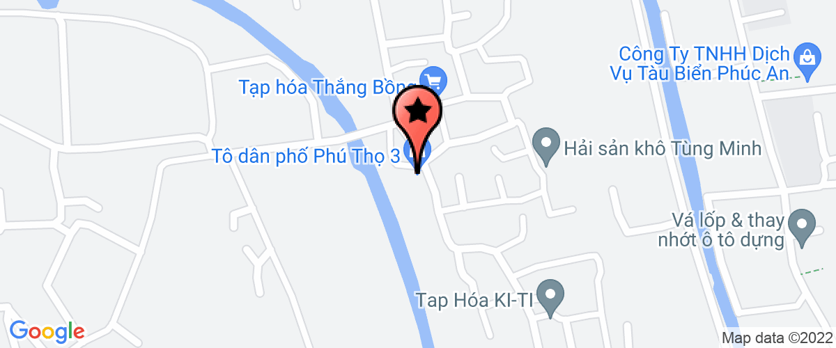 Bản đồ đến địa chỉ Doanh Nghiệp Tư Nhân Tiệm Vàng Kim Toàn-Ninh Diêm