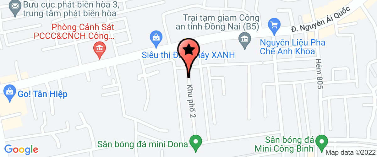 Bản đồ đến địa chỉ Công Ty TNHH Thực Phẩm Thuận Phương