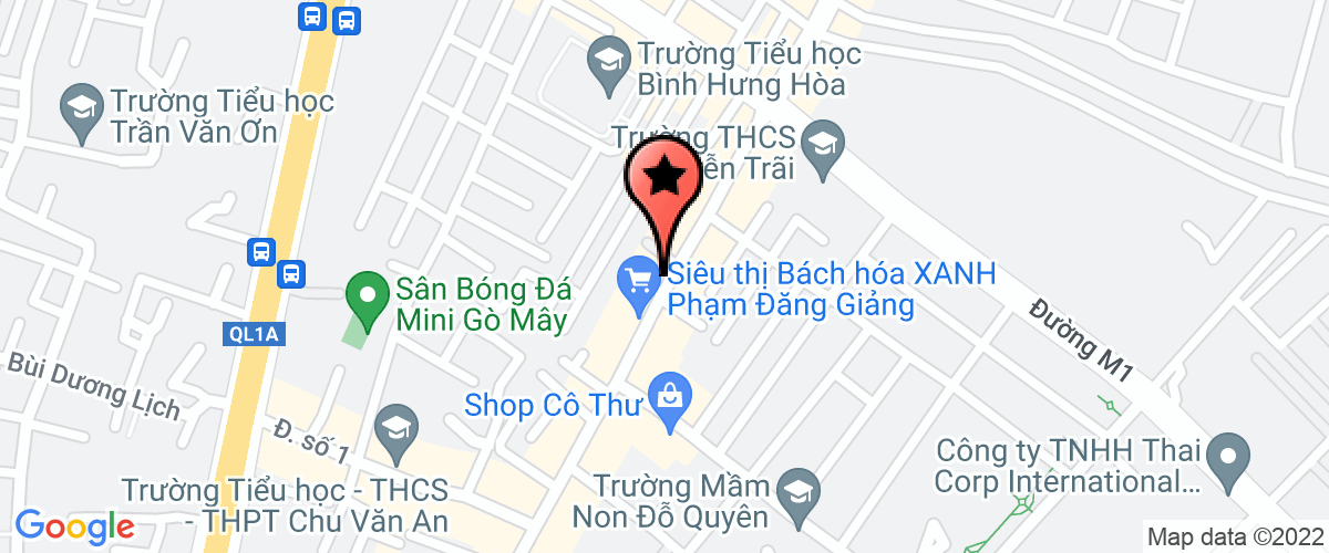 Bản đồ đến địa chỉ Công Ty TNHH Dịch Vụ Tư Vấn Thu Nợ Uy Phát