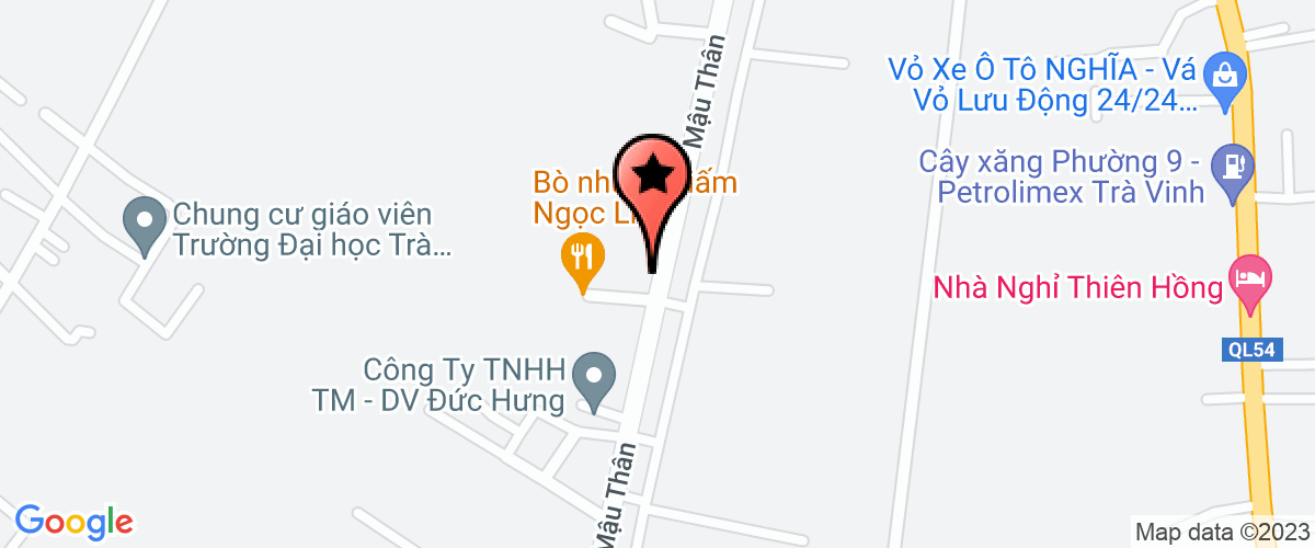 Bản đồ đến địa chỉ Công Ty TNHH Dịch Vụ Du Lịch & Sự Kiện Sài Gón Tour - Trà Vinh