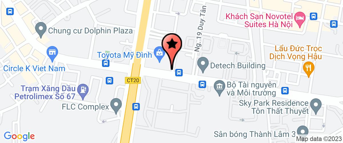 Bản đồ đến địa chỉ Công Ty Cổ Phần Dịch Vụ Thương Mại Du Lịch Và Truyền Thông Việt Nam